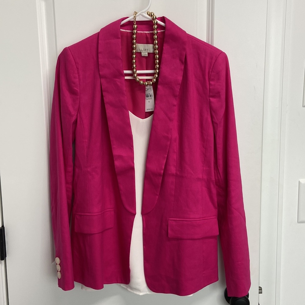 Pink Loft Blazer - New With Tags